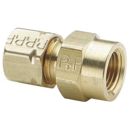 PARKER 3/8" Compression x FNPT Brass Connector 10PK 66CA-6-6