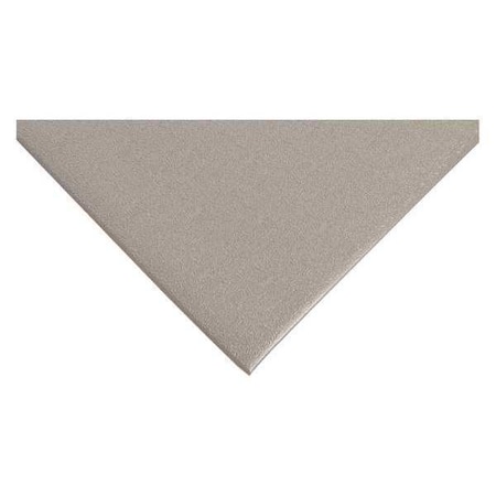 Notrax Gray Static Dissipative Mat, 9 2/5 mm Thick, Sponge Foam 3VGK7