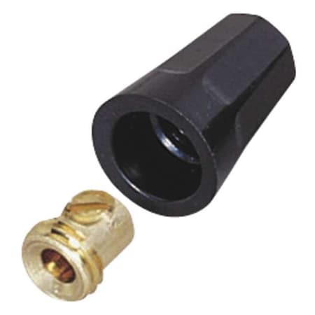 Ideal Mechanical Lug, Black, 300 V, 10 PK 30-1222G