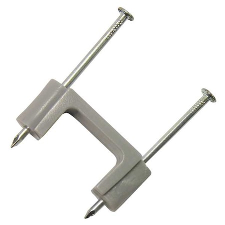 Gardner Bender Cable Staples, Plastic, Steel, 5 PK GSE-105