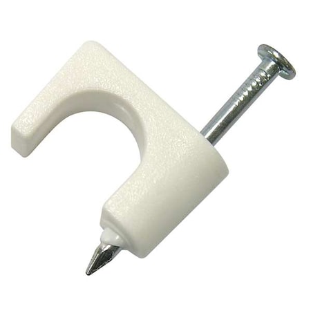 Gardner Bender Cable Staples, Plastic, Steel, 50 PK PSW-165