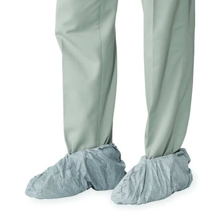 Dupont Disposable Shoe Covers, Tyvek(R) 400, White, Slip Resistant Sole: No , Universal TY450SWH00020000