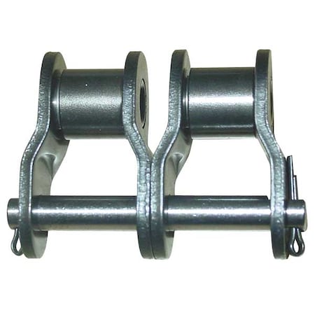 Tsubaki Chain Link, Double Strand, No 35-2, Pk5 35-2 OFFSET LINK
