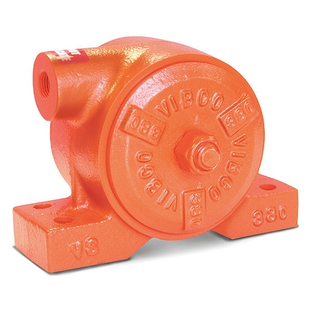 Vibco Pneumatic Vibrator, 725 lb, 4600 vpm, 80psi VS-380