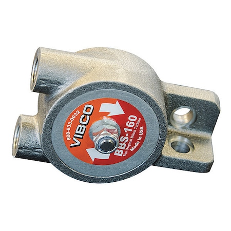 Vibco Pneumatic Vibrator, 160 lb, 5500 vpm, 80psi BBS-160