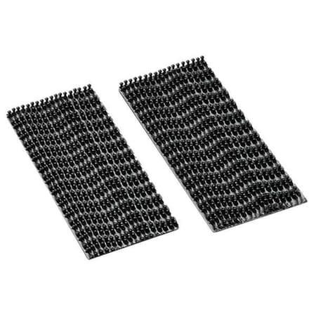 3M Reclosable Fastener Shapes, Rubber Adhesive, 3 in, 1 in