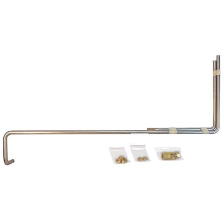 Labconco Tubing, Stainless Steel, 15x12x15 In 5441802