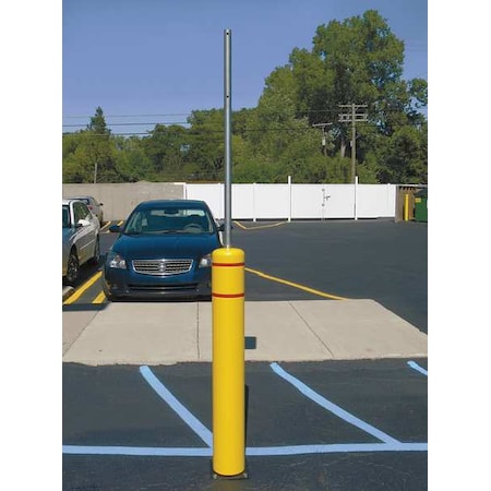 Post Guard Flexible Bollard, Fold Down, 7-7/16" 133NGM