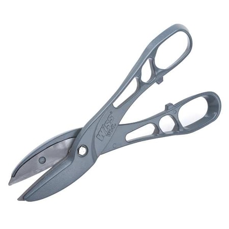 Crescent Wiss Tinners Snip, Straight, 14 in, Forged steel W14L