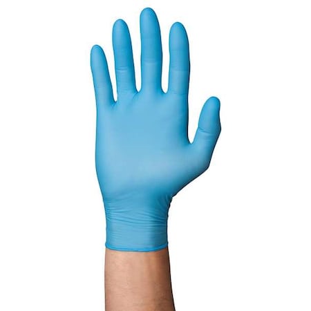 Ansell TouchNTuff  92-616, Disposable Gloves, 3.00 to 3.99 mil Palm, Nitrile, Powder-Free, XL, 150 PK 92-616