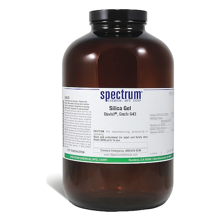 Spectrum Chemical Slcagel, Dvsl, Grd, 643, 200-425 Msh, 150A 1k SIL66-1KG
