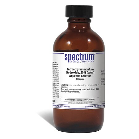 Spectrum Tetraethylammonium Hydrxd, 20 Pct (w/w) A T2347-100ML