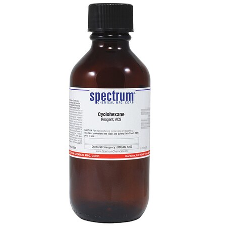 Spectrum Chemical Cyclohexane, Reagent, ACS-500mL C1455-500MLGL
