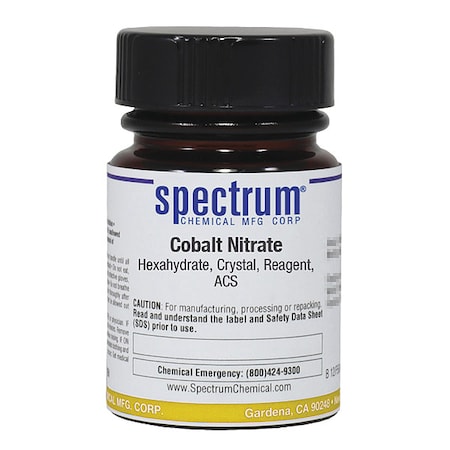Spectrum Chemical Cblt Ntrt, hxahydrt, Crstl, Rgnt, ACS, 25g C1315-25GM