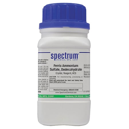 Spectrum Chemical Frc Amnm Slft, Ddcahydrt, Crs, Rgt, ACS, 125g F1005-125GM