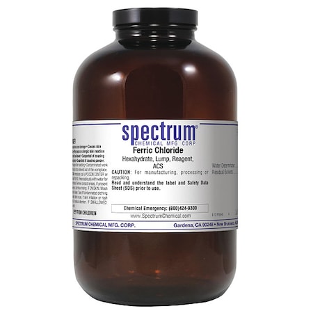 Spectrum Chemical Frc Chlrd, hxahydrt, Lump, Rgnt, ACS, 2.5kg F1010-2.5KG