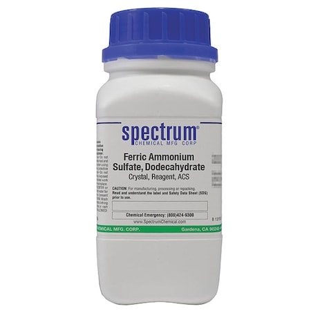 Spectrum Chemical Frc Amnm Slft, Ddcahydrt, Crs, Rgt, ACS, 500g F1005-500GM