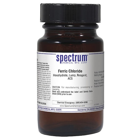 Spectrum Chemical Frc Chlrd, hxahydrt, Lump, Rgnt, ACS, 25g F1010-25GM