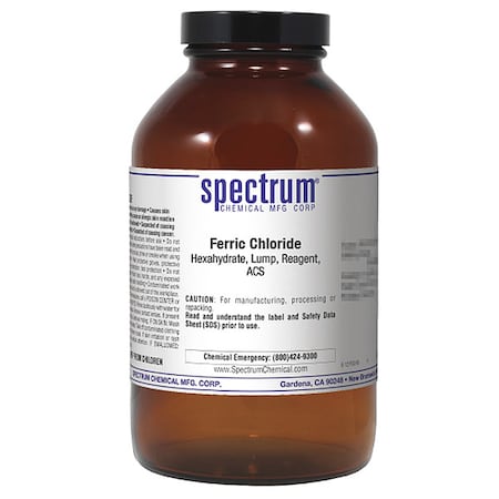 Spectrum Chemical Frc Chlrd, hxahydrt, Lump, Rgnt, ACS, 500g F1010-500GM