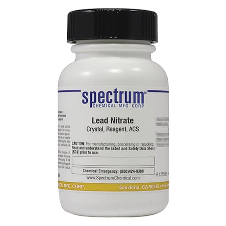 Spectrum Chemical Lead Ntrt, Crstl, Rgnt, ACS, 125g L1075-125GM