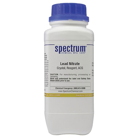 Spectrum Chemical Lead Ntrt, Crstl, Rgnt, ACS, 2.5kg L1075-2.5KG