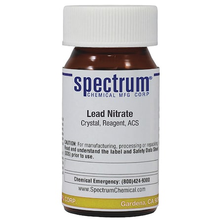 Spectrum Chemical Lead Ntrt, Crstl, Rgnt, ACS, 25g L1075-25GM