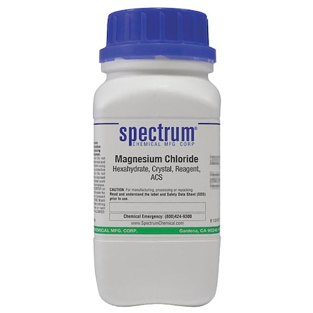 Spectrum Chemical Mgnsm Chlrd, hxahydrt, Crstl, Rgnt, ACS, 500g M1035-500GM