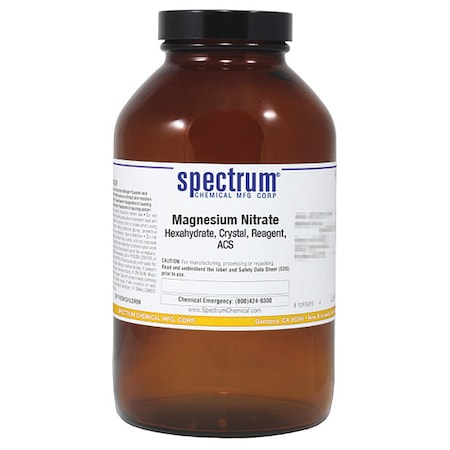Spectrum Chemical Mgnsm Ntrt, hxahydrt, Crstl, Rgnt, ACS, 500g M1050-500GM