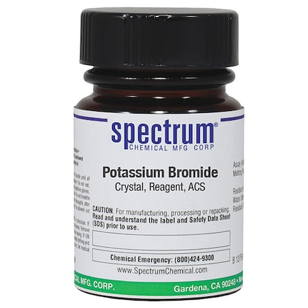 Spectrum Chemical K Bromide, Crstl, Rgnt, ACS, 25g P1220-25GM