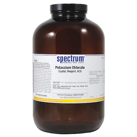 Spectrum Chemical K Chlorate, Crstl, Rgnt, ACS, 2.5kg P1245-2.5KG