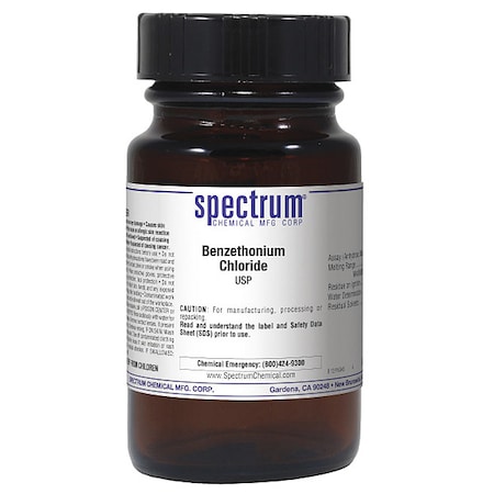 Spectrum Chemical Benzethonium Chloride, USP-25g BE129-25GMGL