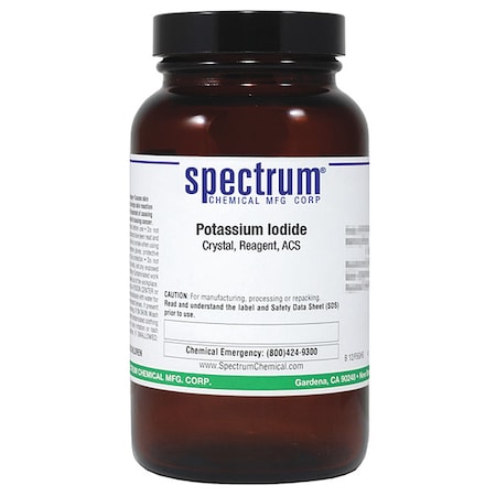 Spectrum Chemical K Iodide, Crstl, Rgnt, ACS, 500g P1335-500GM