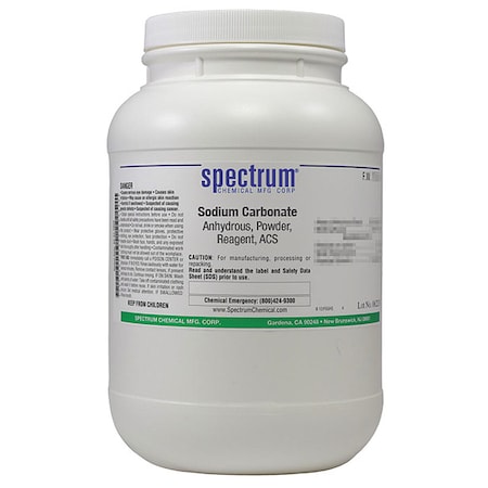 Spectrum Chemical Sdm Carbonate, Anhdrs, Pwdr, Rgnt, ACS, 2.5kg S1225-2.5KG