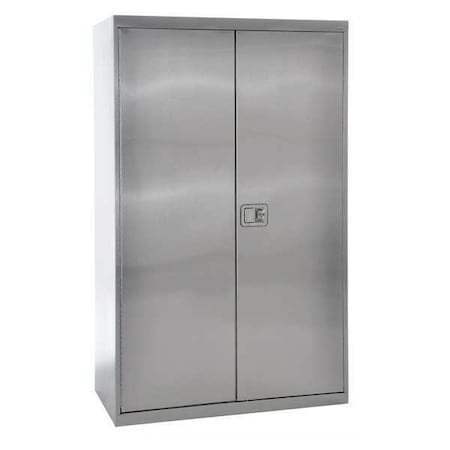 Zoro Select 18 ga 304 Stainless steel Storage Cabinet, Stationary SA4D482478-XX