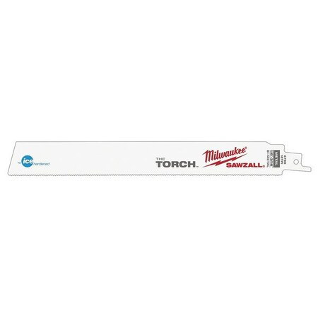 Milwaukee Tool 9" 18 TPI The Torch Ice Hardened SAWZALL Blades (50 Pk) 48-01-8788