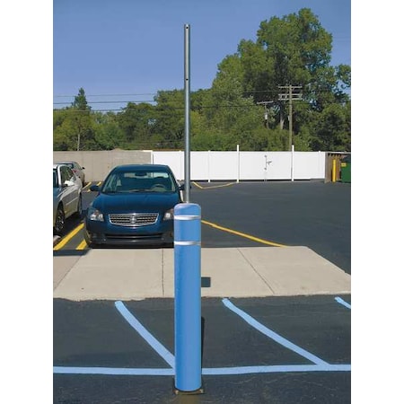Post Guard Flexible Bollard, Fold Down, 7-11/32" 133AMB
