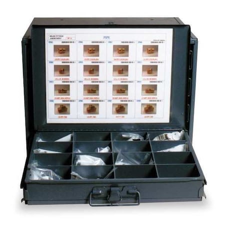 Aignep Usa Tube Fitting Kit, Push-Fit, 1/4 in Tube OD, Brass 88970-03