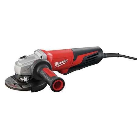 MILWAUKEE TOOL 13 Amp 5"   Small Angle Grinder  Paddle, No-Lock 6117-31