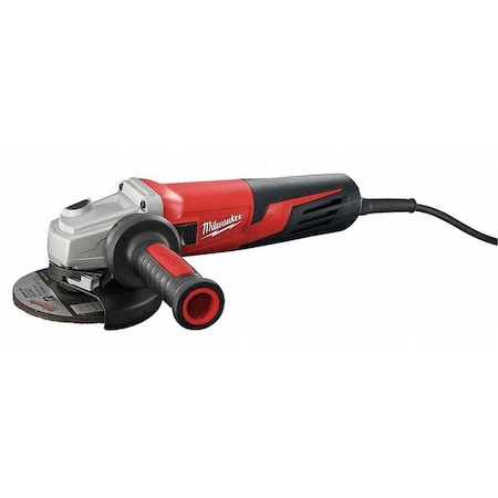 MILWAUKEE TOOL 13 Amp 5"   Small Angle Grinder  Slide, Lock-On 6117-33D