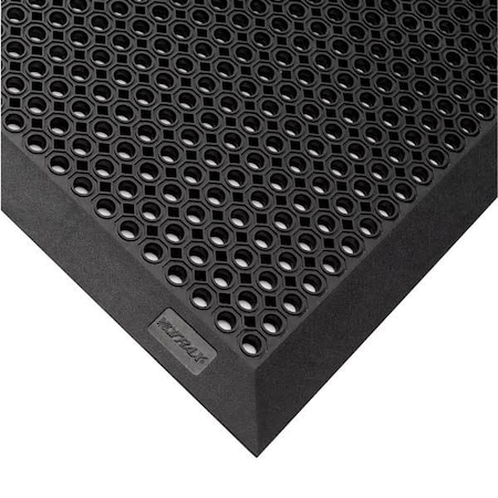 NOTRAX Entrance Mat, Black, 2 ft. 3" W x 3 ft. L 599S0023BL