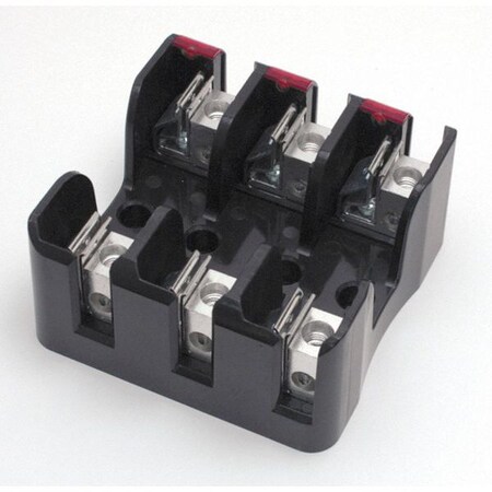 Littelfuse Fuse Block, J UL Class, 3 Poles, Box Lug LFJ60100-3CID