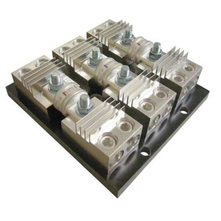Littelfuse Fuse Block, T UL Class, 3 Poles, Stud LFT306003CS