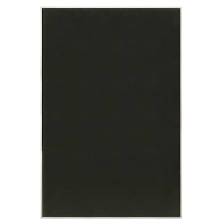 United Visual Products Fabric Bulletin Board 48"H x 72"W UV646AEZ-BLACK-SATIN