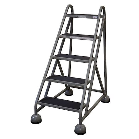 Cotterman 49 in H Steel Rolling Ladder, 5 Steps, 450 lb Load Capacity ST-520 A2 C1 P5