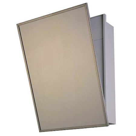 KETCHAM 18" x 24" Accessible Surface Mounted SS Framed Medicine Cabinet 174-HCSM