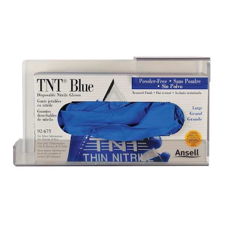 Zing Universal Mount Glove Dispenser, PETG, Holds (1) Box , Clear , 10-1/2"H  x  6"W  x  4"D 7220