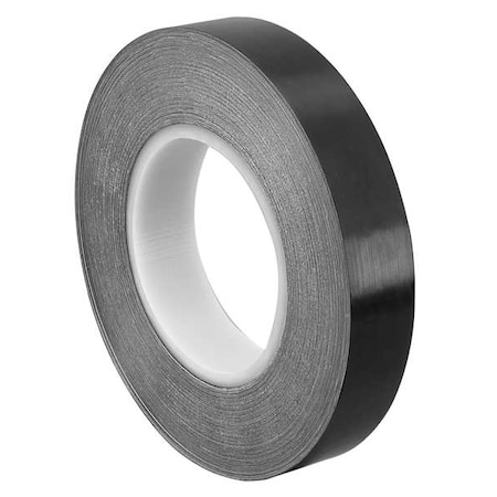 Tapecase Film Tape, Black, 36 yd L, 1 in W 15D359