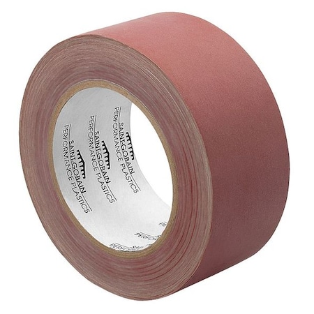 Tapecase Film Tape, Red, 18 yd L, 2 in W 15D652