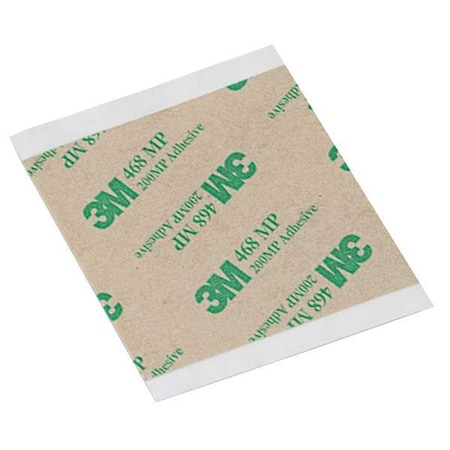 3M TransferTape, Clear, 12inLxW, Square, PK12 12SQ-12-468MP