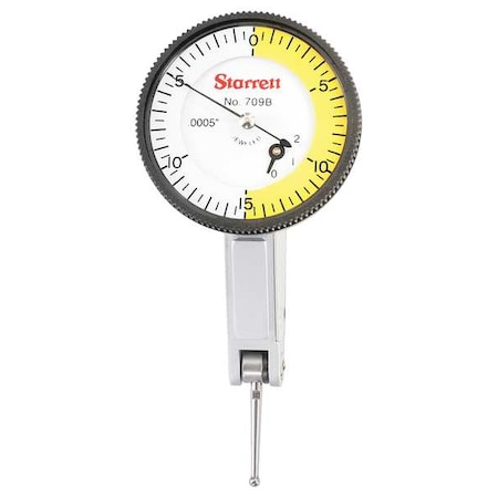 Starrett Dial Test Indicator, Hori, 0 to 0.060 In 709BZ